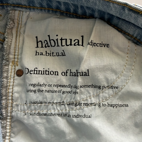 Habitual Jeans Wide Leg High Rise Size 0/25 - Picture 13 of 16